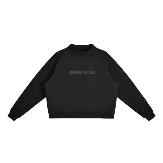 INNER SOLE Essential Fleece Mock-Neck Sweatshirt