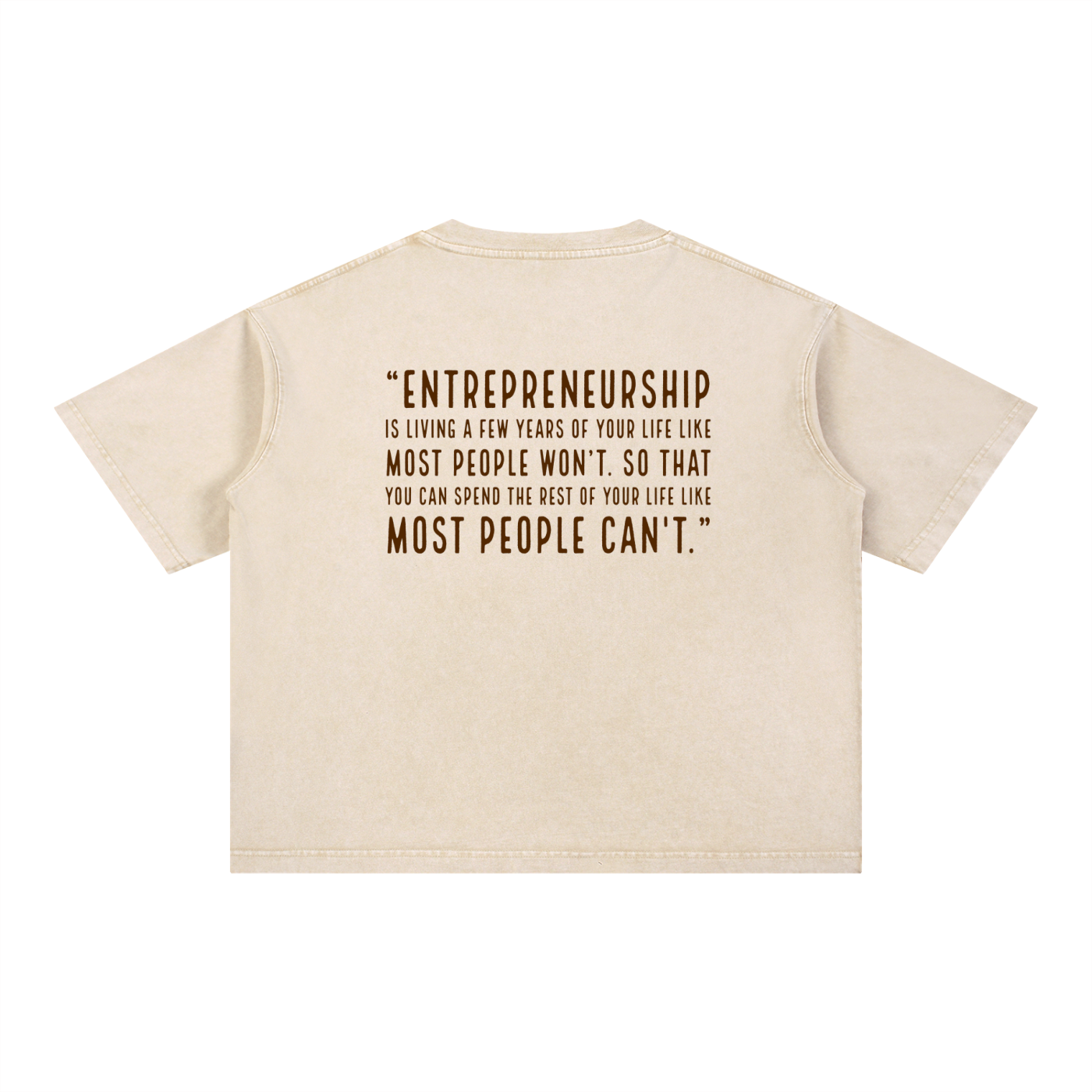 The Hustler’s Purpose T-Shirt (Boxy)