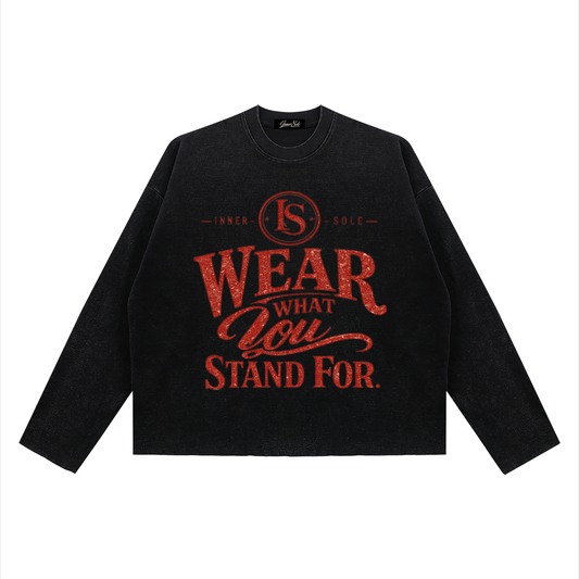 WEAR WHAT YOU STAND FOR Vintage Waffle