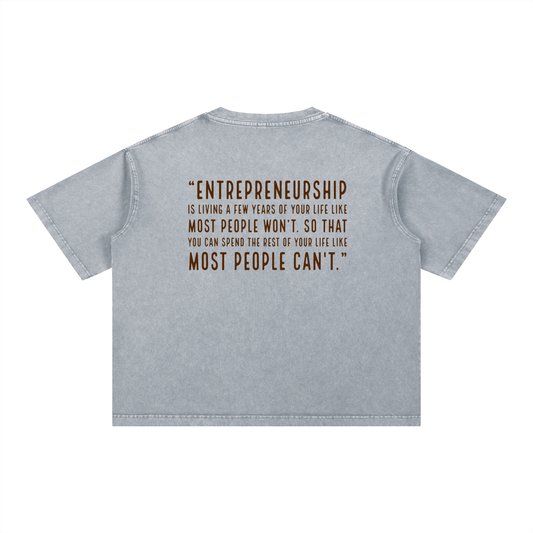 The Hustler’s Purpose T-Shirt (Boxy)