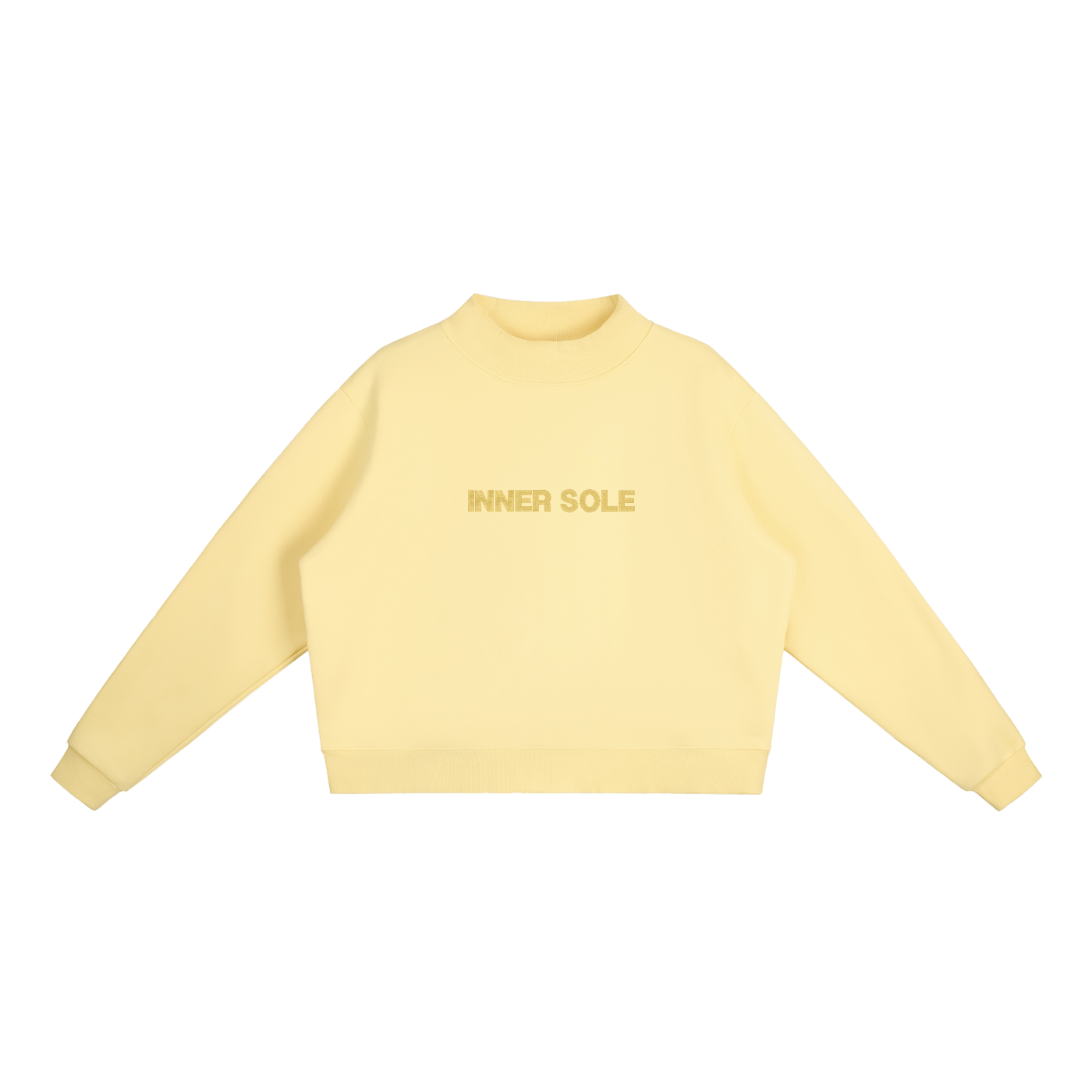 INNER SOLE Essential Fleece Mock-Neck Sweatshirt