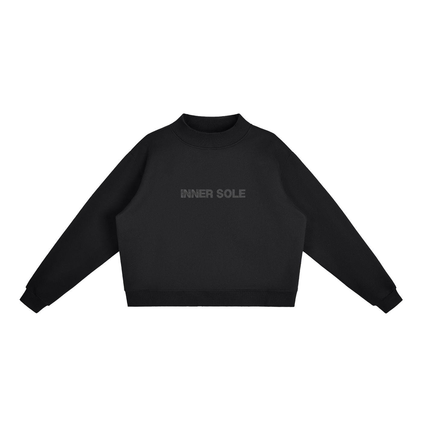 INNER SOLE Essential Fleece Mock-Neck Sweatshirt