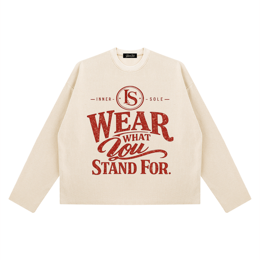 WEAR WHAT YOU STAND FOR Vintage Waffle