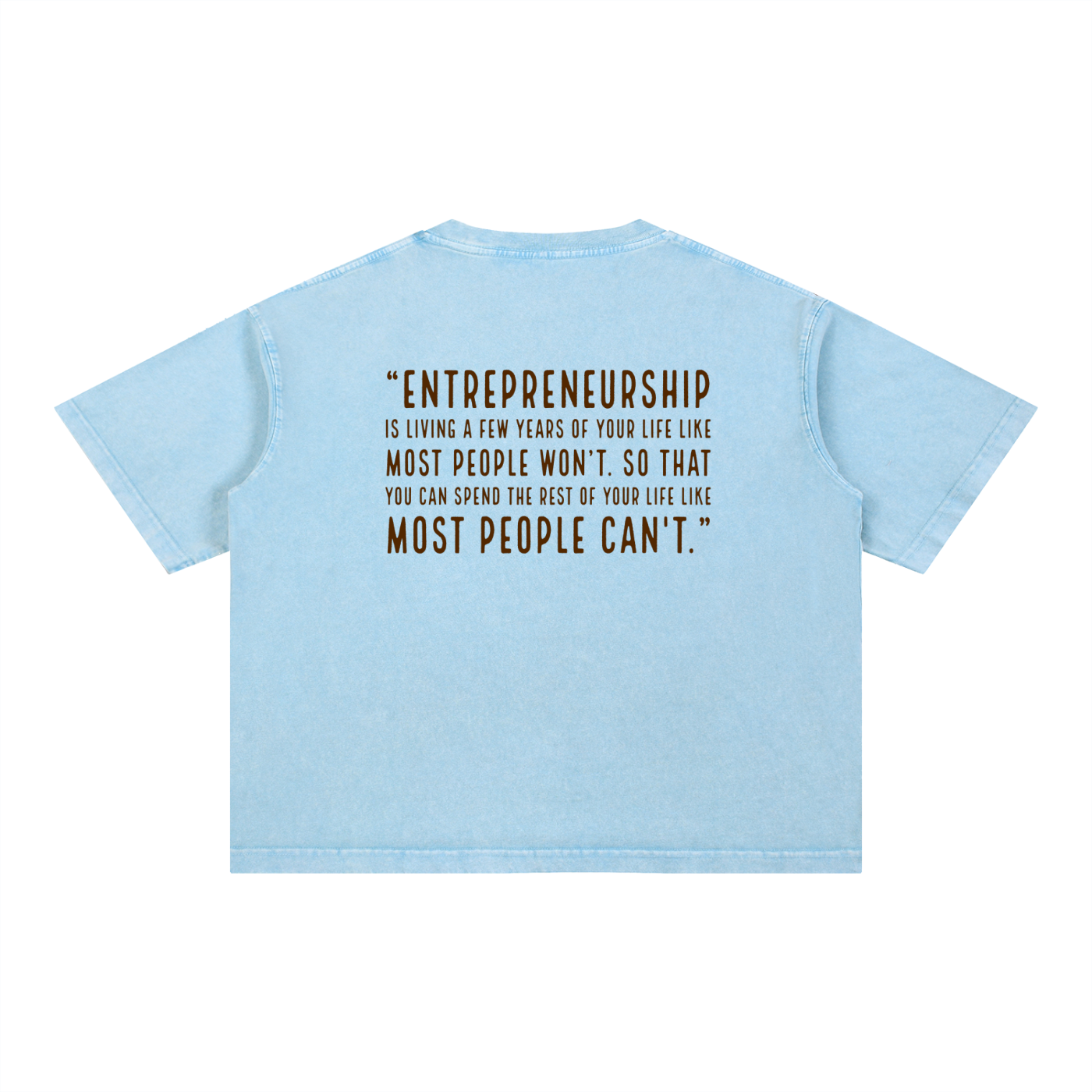 The Hustler’s Purpose T-Shirt (Boxy)