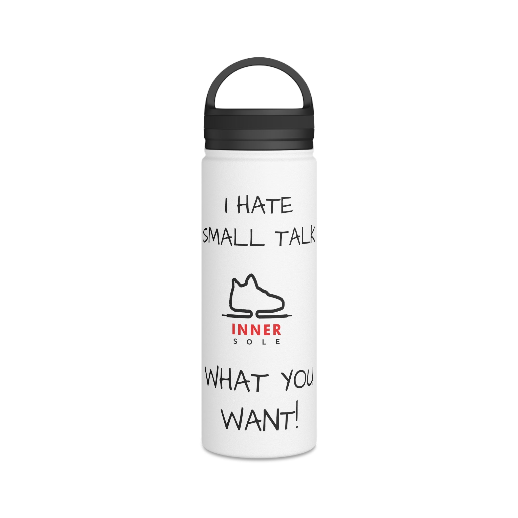 "Small Talk" Water Bottle