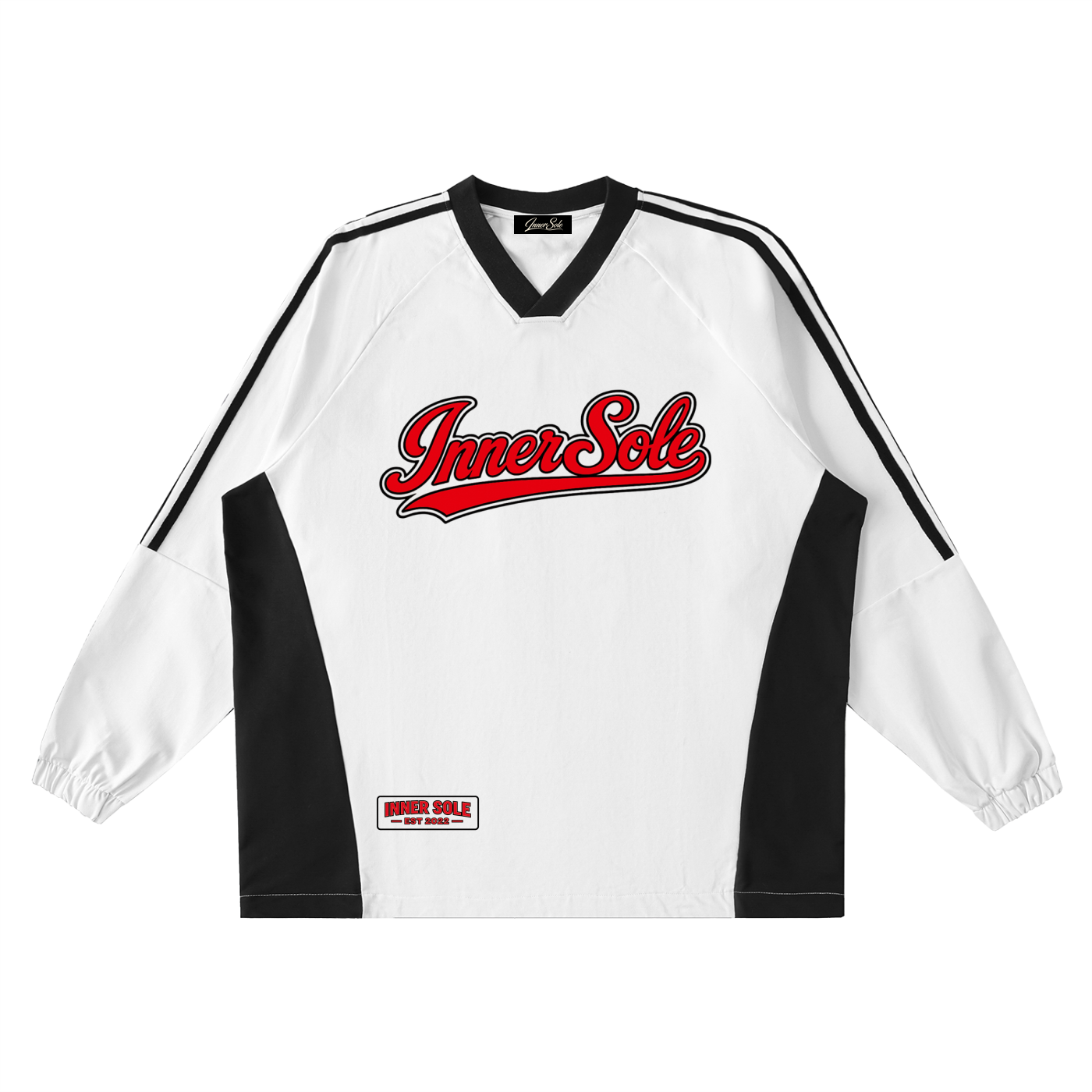 INNER SOLE V-Neck Long-Sleeve T-Shirt