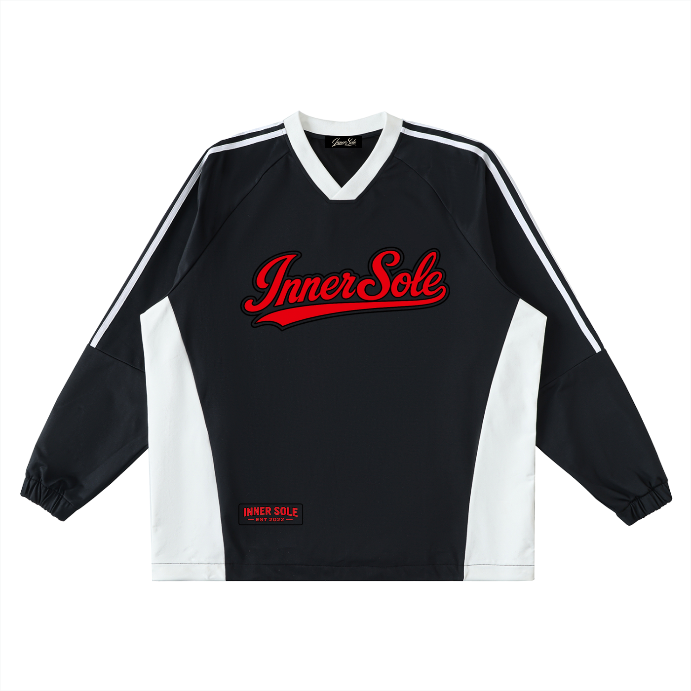INNER SOLE V-Neck Long-Sleeve T-Shirt