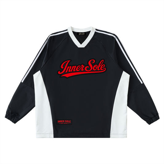 INNER SOLE V-Neck Long-Sleeve T-Shirt