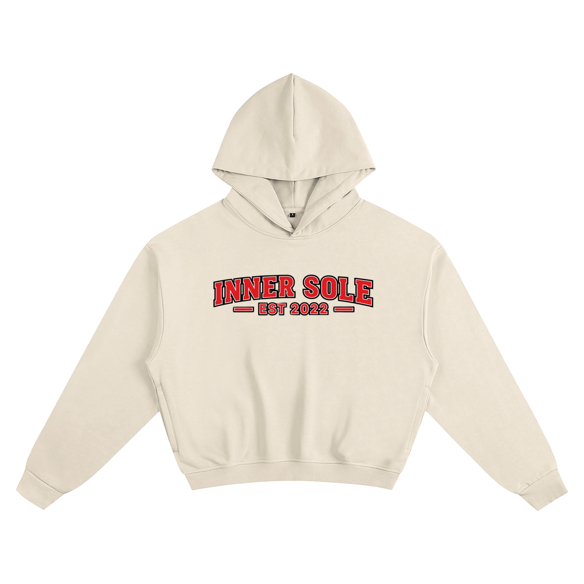 Inner Sole Cropped Hoodie